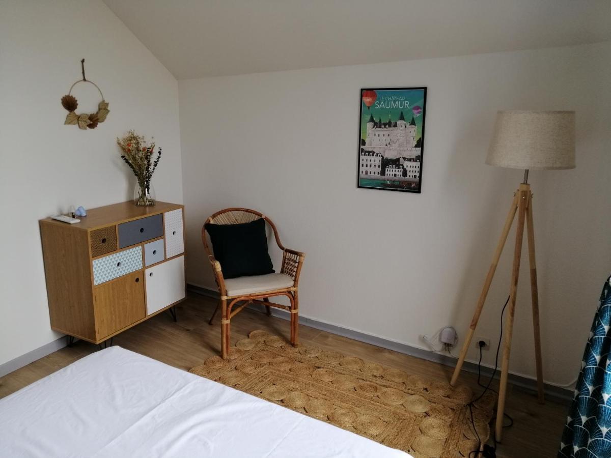 Bel Appt 3 Pieces, A L'Etage, Jardin Privatif, Au Calme, 10 Mn Saumur Et Cnpe Varennes-sur-Loire エクステリア 写真